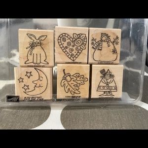 Stampin up season and holiday stamps